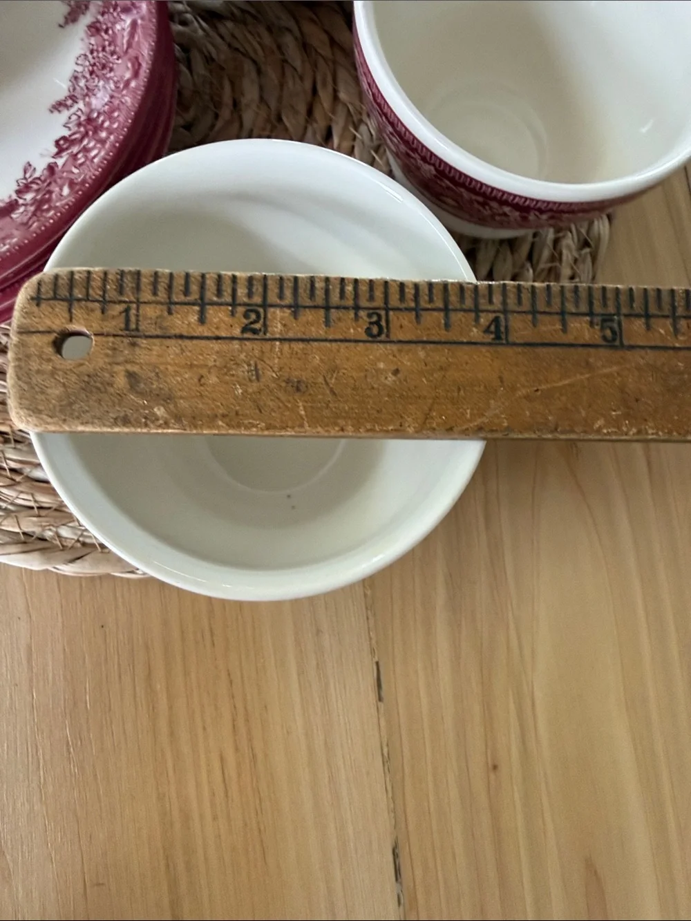 Mayfair 5 Cups and Saucers by Williams Sonoma